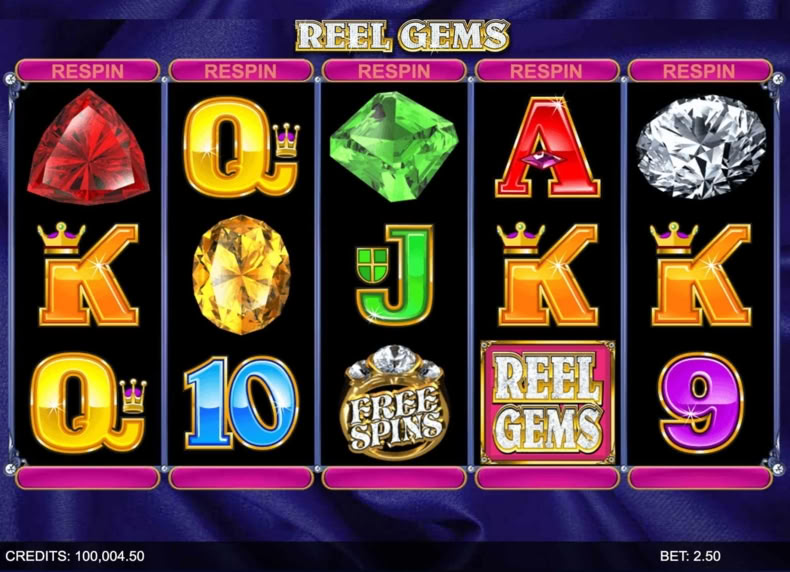 Reel Gems game - play for free