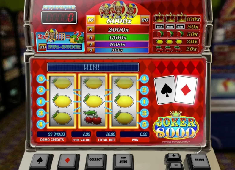 Joker 8000 game - play for free
