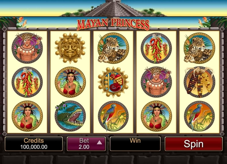 Mayan Princess game - play for free