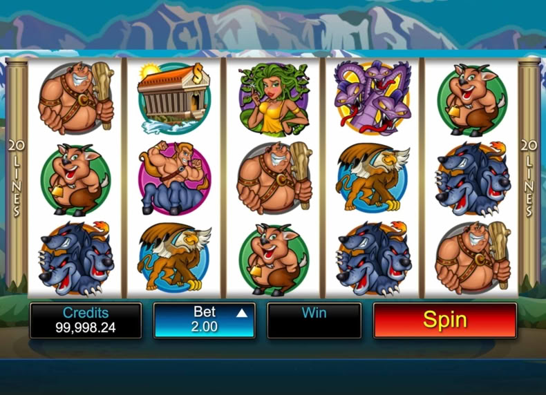Stash of the Titans game - play for free