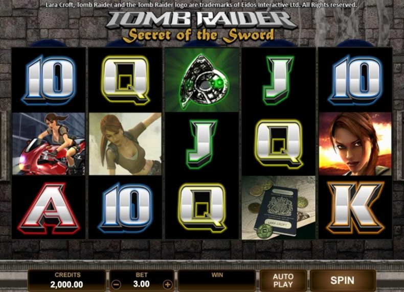 Tomb Raider: Secret of the Sword game - play for free