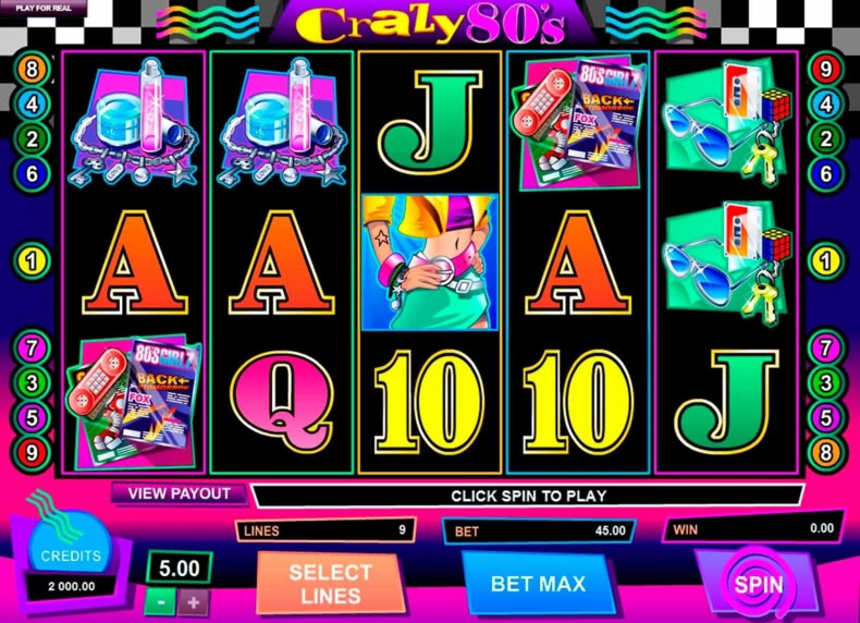 Crazy 80s game - play for free