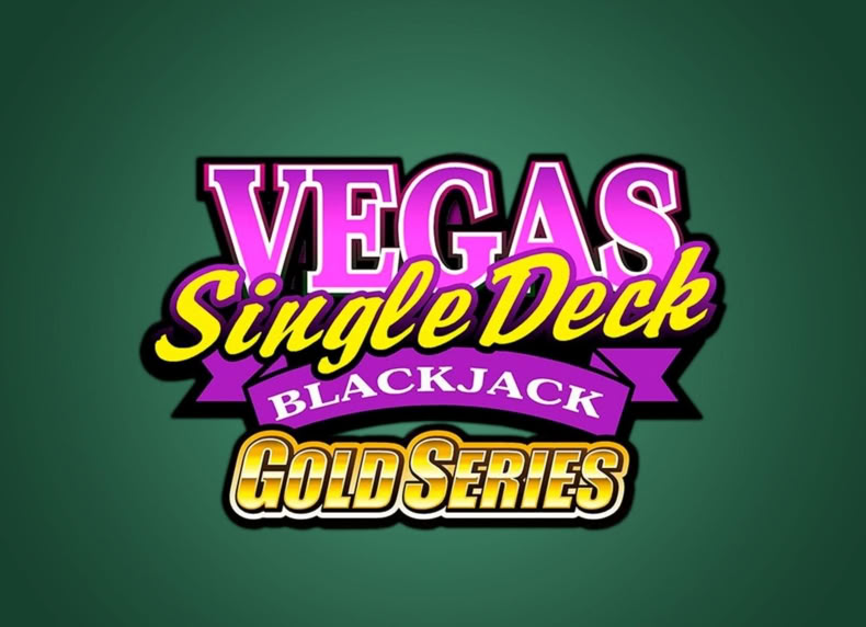 Vegas Single Deck Blackjack GOLD game - play for free