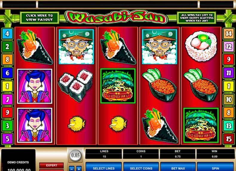 Wasabi San game - play for free