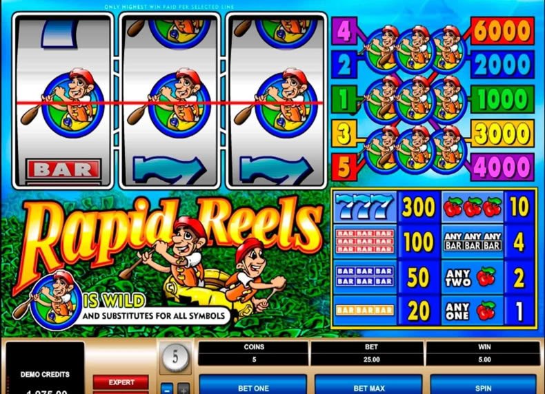 Rapid Reels game - play for free