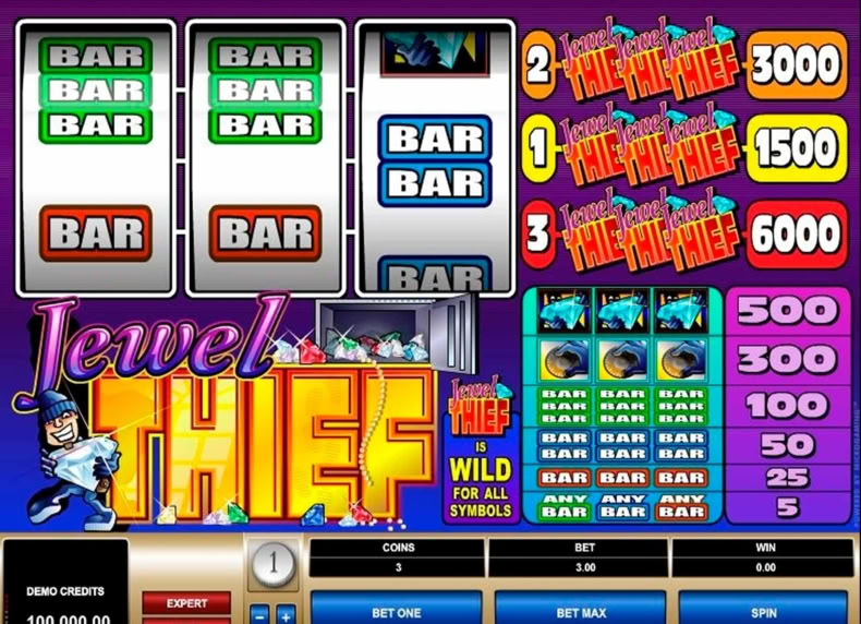 Jewel Thief game - play for free