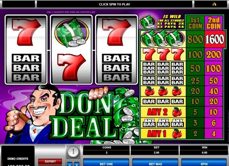 Don Deal game - play for free