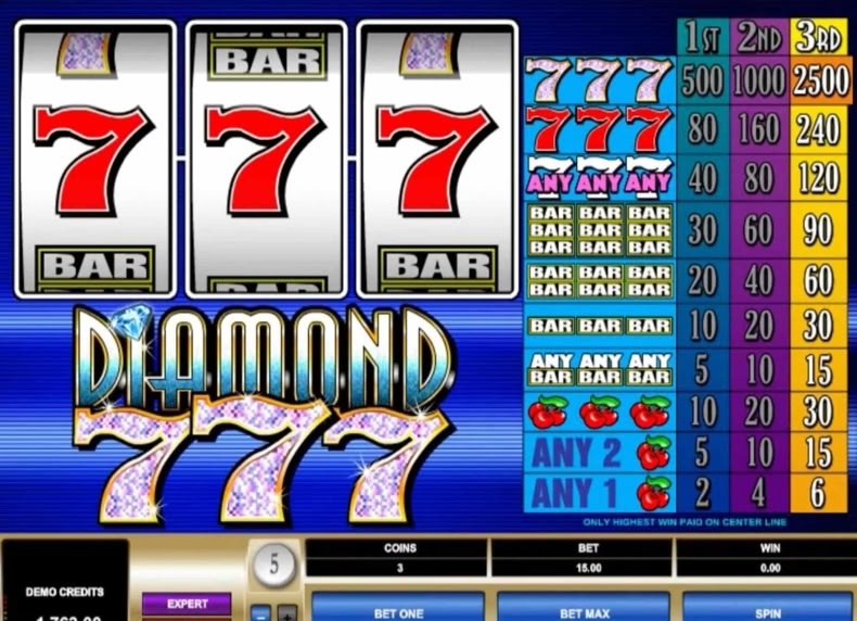 Diamond 7s game - play for free