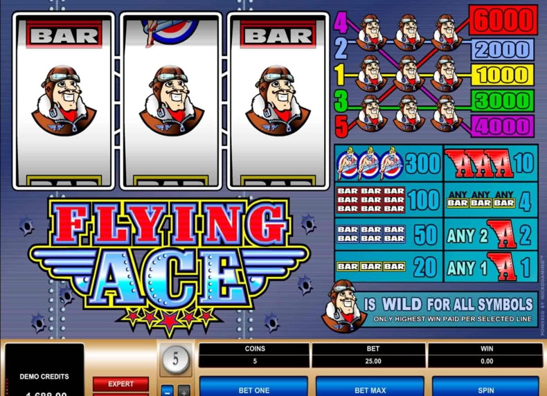 Flying Ace game - play for free