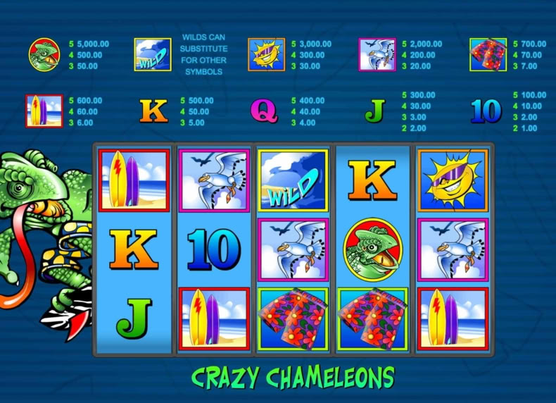Crazy Chameleons game - play for free