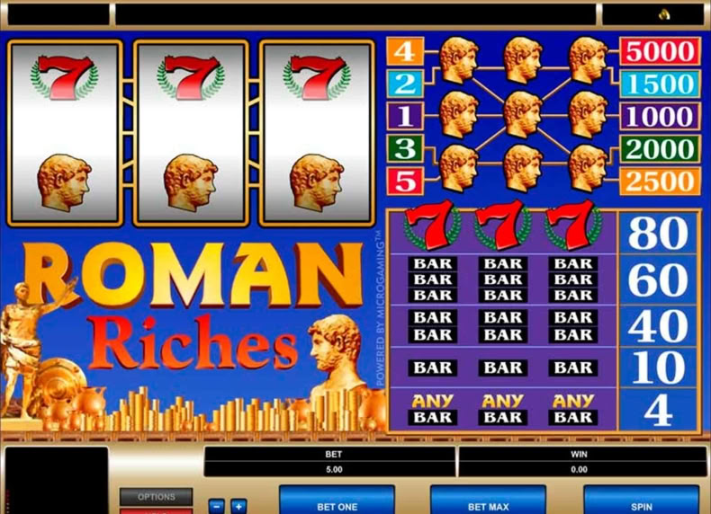 Roman Riches game - play for free