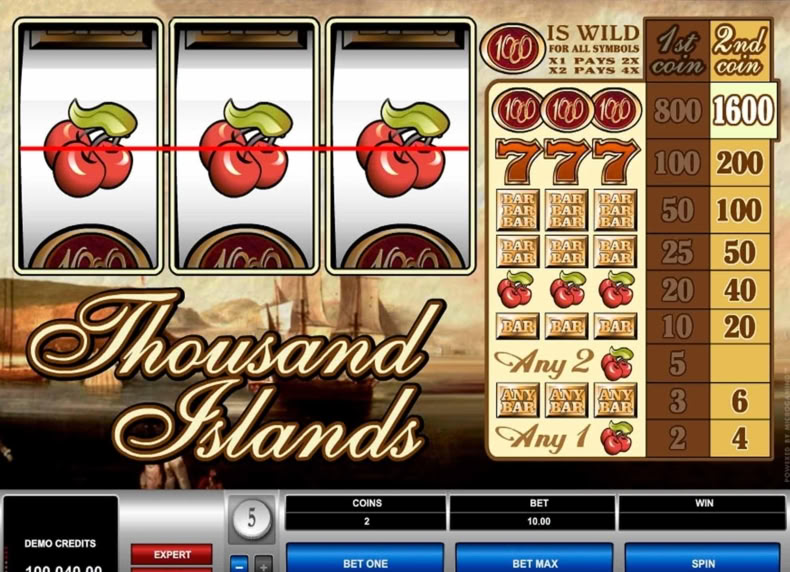 Thousand Islands game - play for free