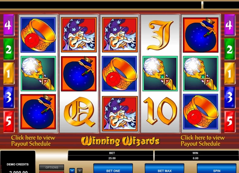 Winning Wizards game - play for free