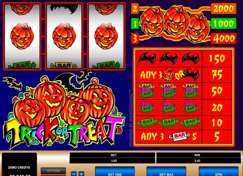 Trick or Treat game - play for free