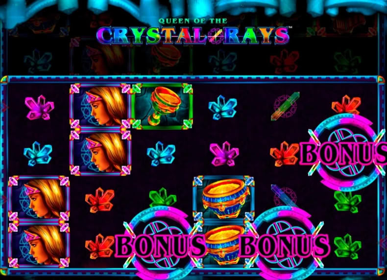 Queen of the Crystal Rays game - play for free