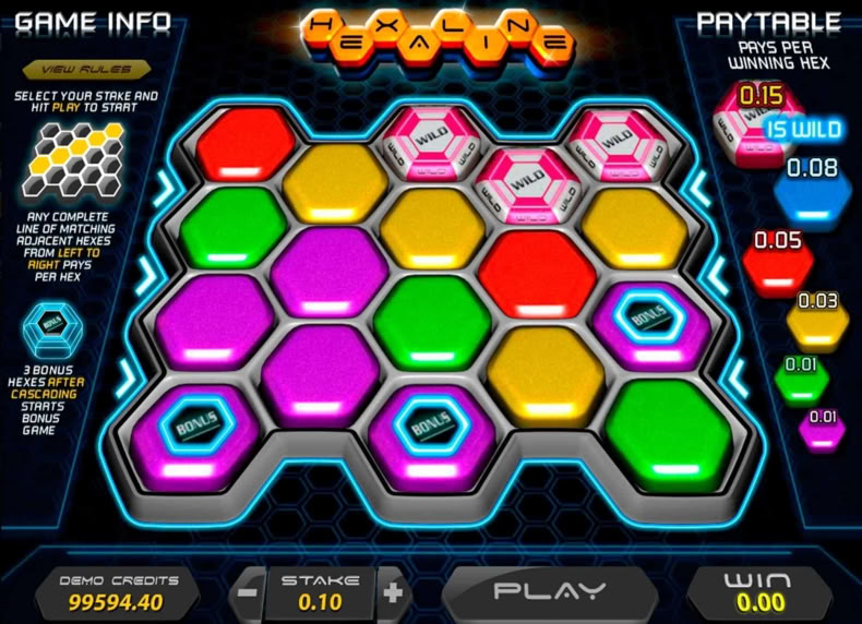 Hexaline game - play for free