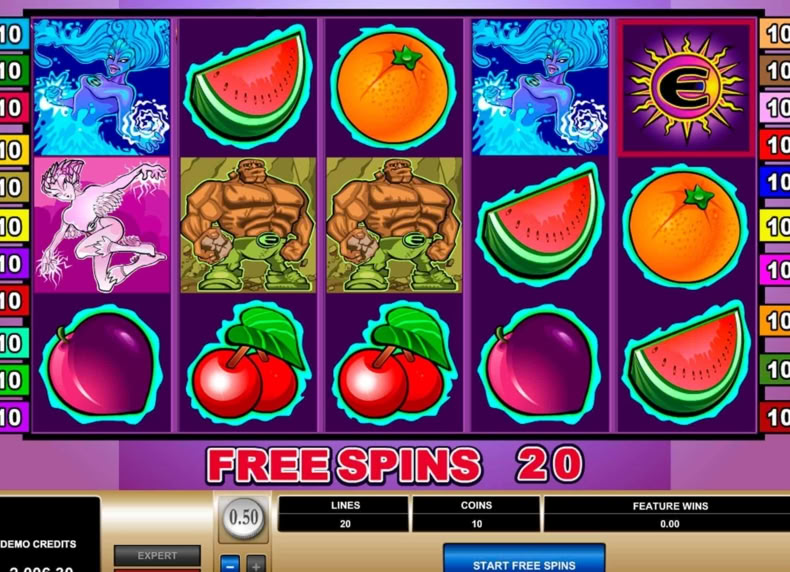 Elementals game - play for free