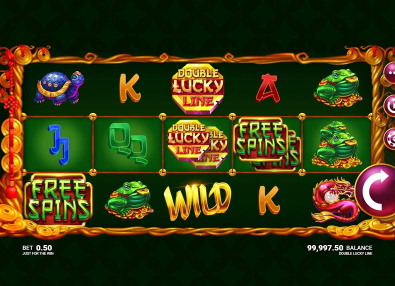 Double Lucky Line game - play for free