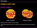 Double Lucky Line