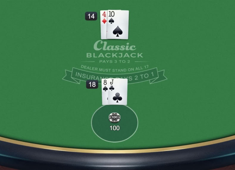 Classic Blackjack Six Deck game - play for free