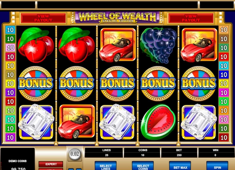 Wheel of Wealth Special Edition game - play for free