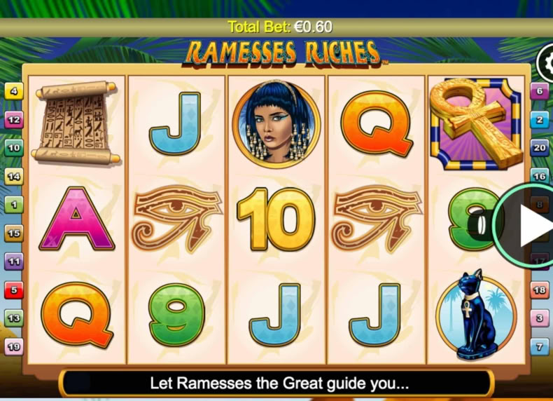 Ramesses Riches game - play for free