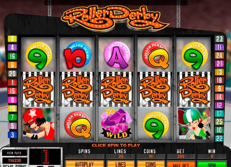 Roller Derby game - play for free