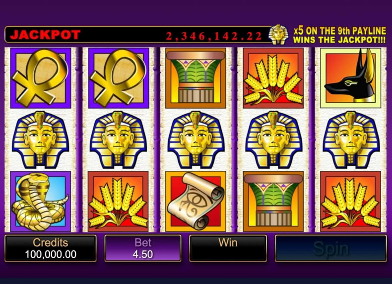 Treasure Nile game - play for free