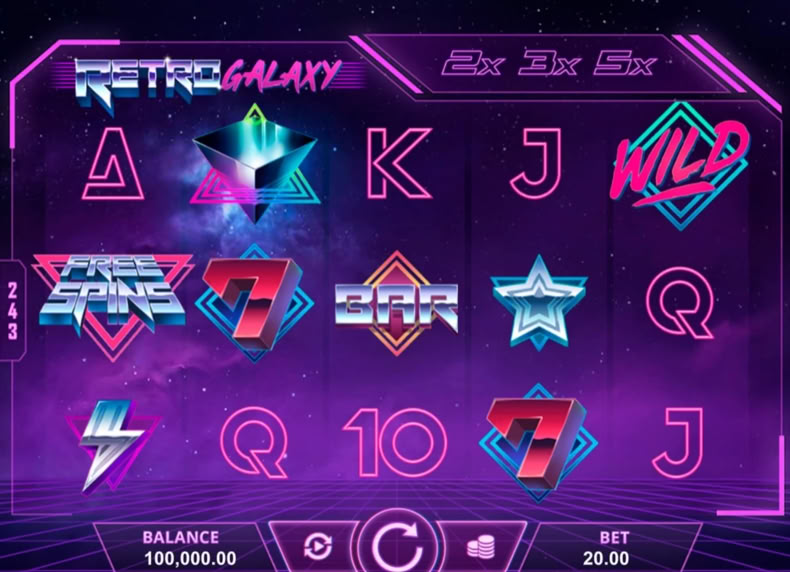 Retro Galaxy game - play for free