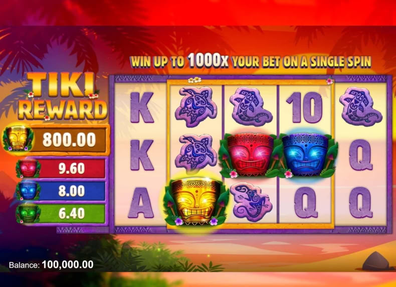 Tiki Reward game - play for free