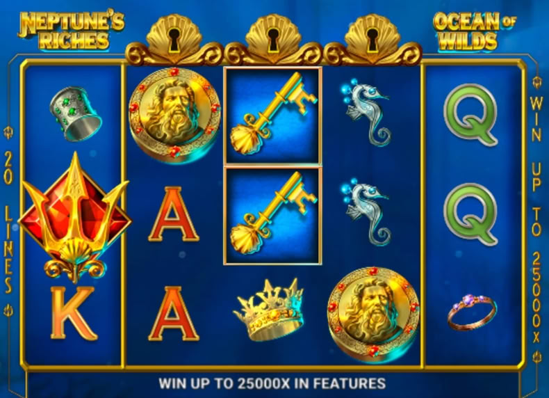 Neptune's Riches: Ocean of Wilds game - play for free