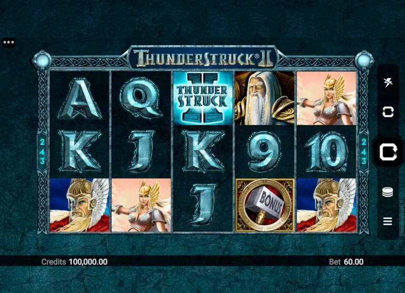Thunderstruck II Remastered game - play for free