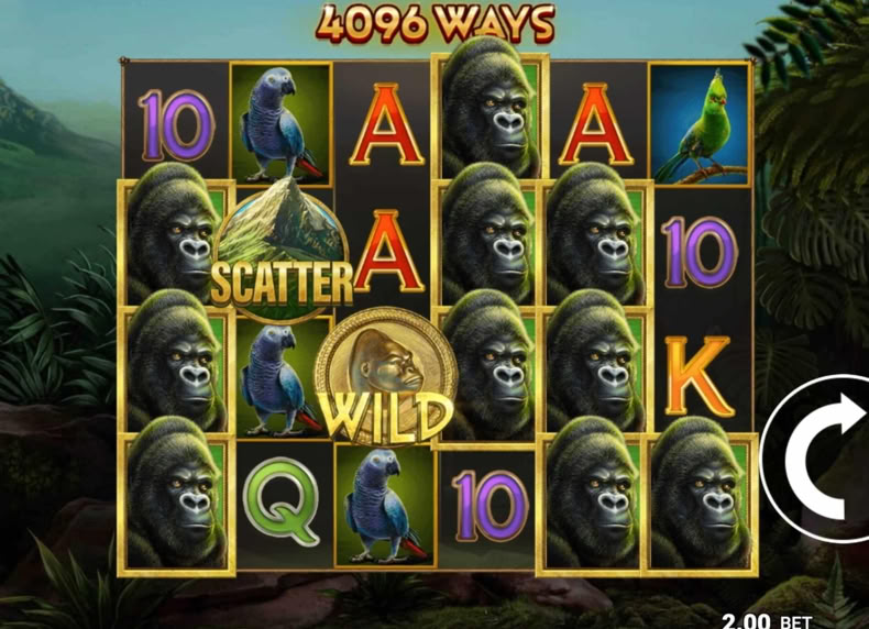 Silverback Multiplier Mountain game - play for free