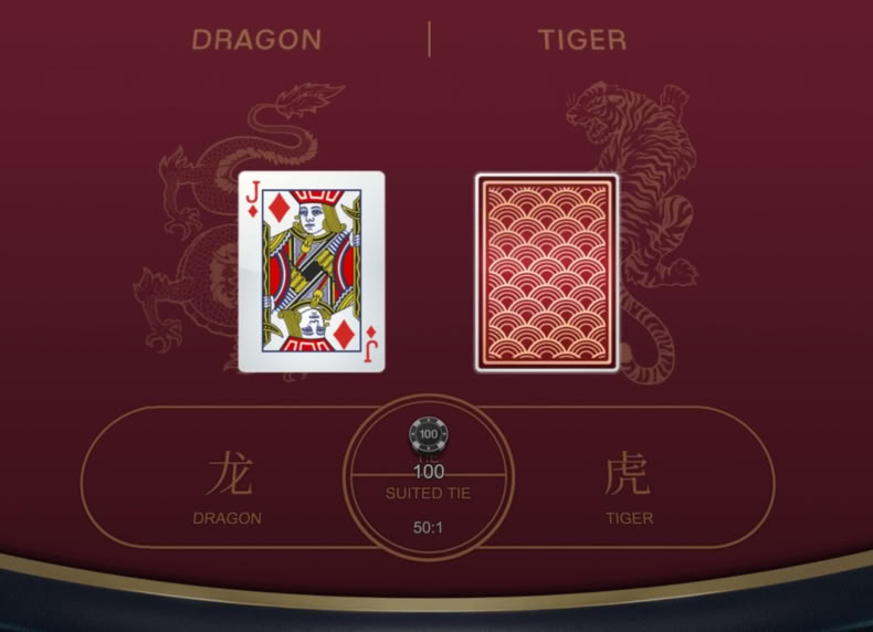 Dragon Tiger game - play for free