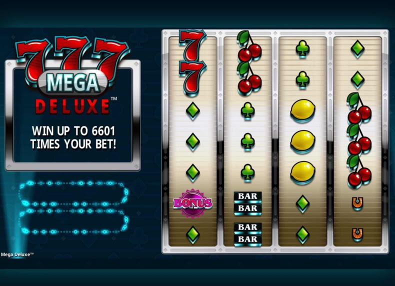 777 Mega Deluxe game - play for free