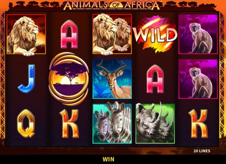 Animals of Africa game - play for free
