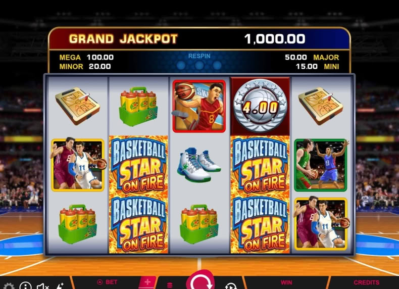 Basketball Star On Fire game - play for free