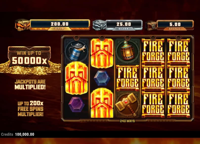 Fire Forge game - play for free