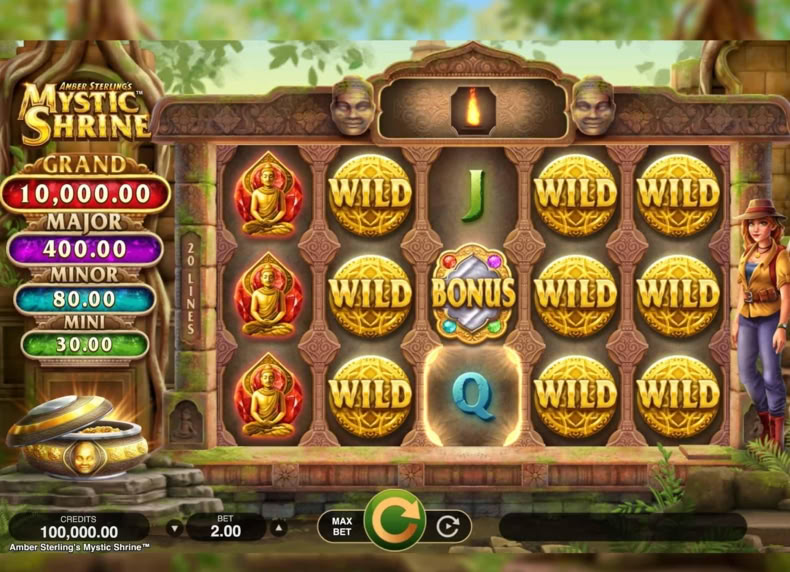 Amber Sterlings Mystic Shrine game - play for free