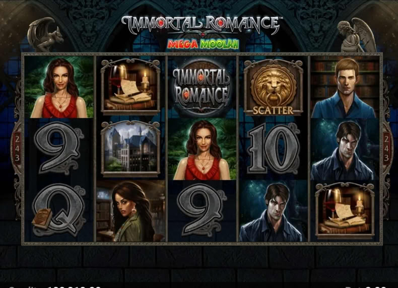Immortal Romance™ Mega Moolah game - play for free