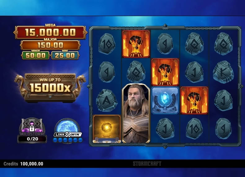 Thunderstruck® Wild Lightning game - play for free