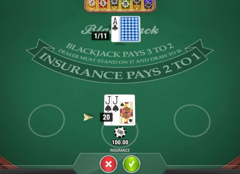 BlackJack MH game - play for free