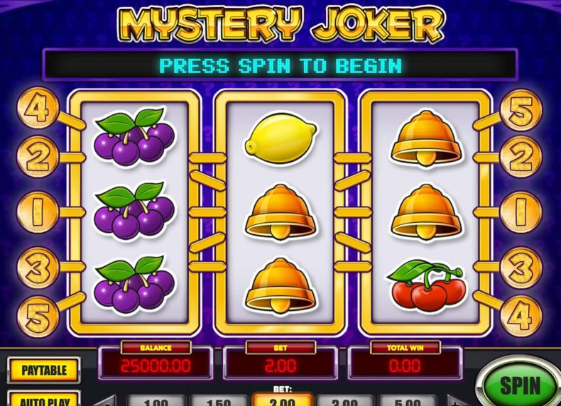 Mystery Joker game - play for free