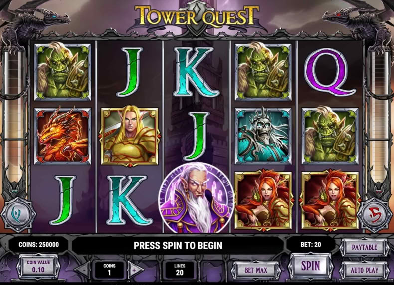 Tower Quest game - play for free