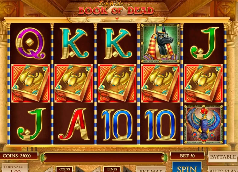 Book of Dead game - play for free