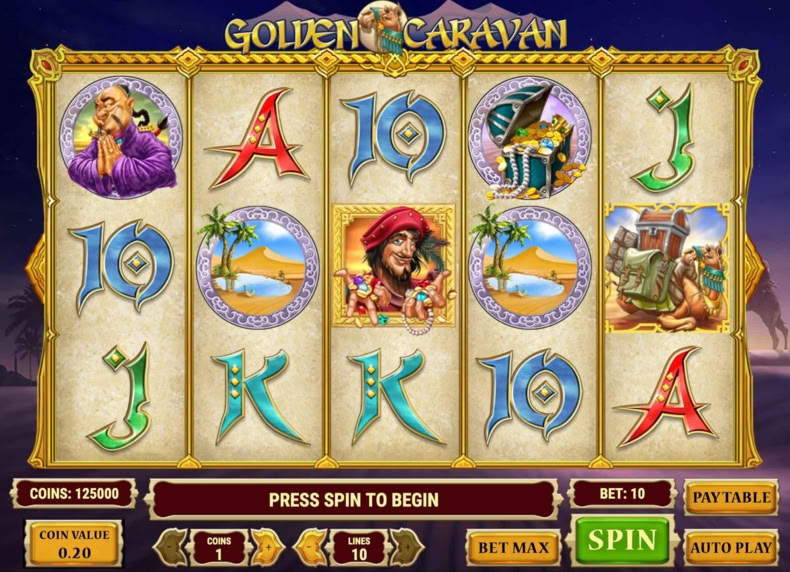 Golden Caravan game - play for free