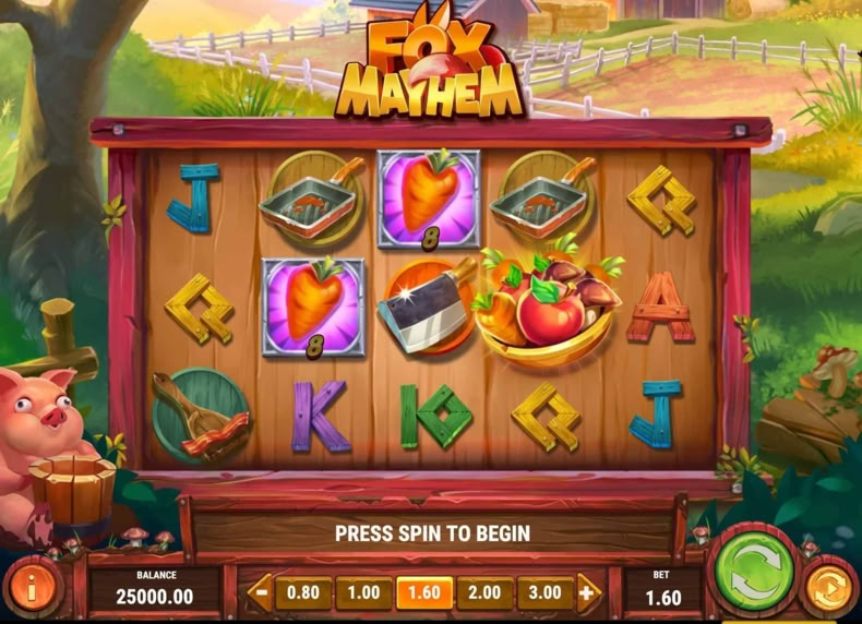 FOX MAYHEM game - play for free