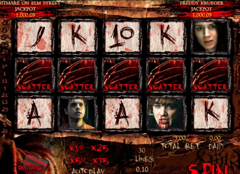 A Nightmare on Elm Street game - play for free