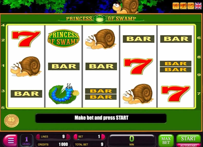 Princess of Swamp game - play for free