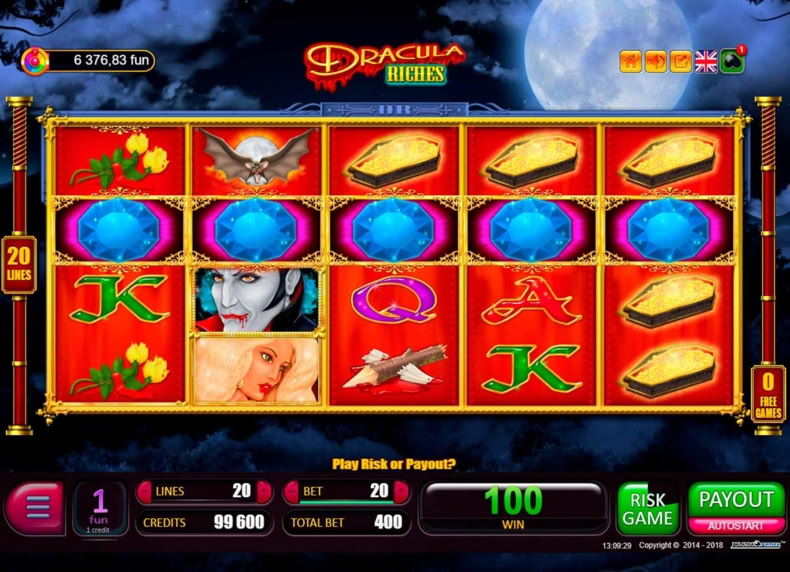 Dracula Riches game - play for free